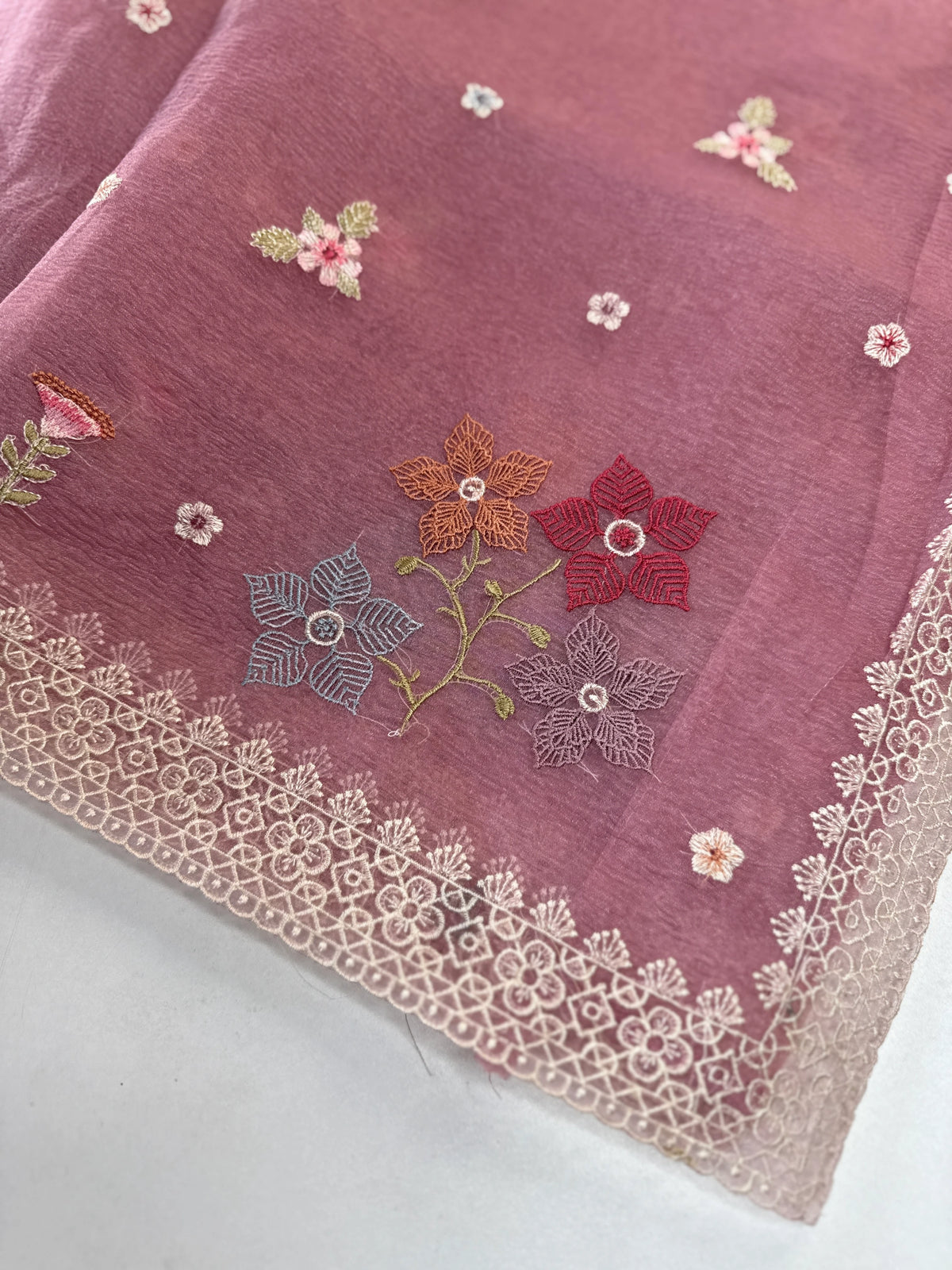 Crushed Tissue Saree/ CW323