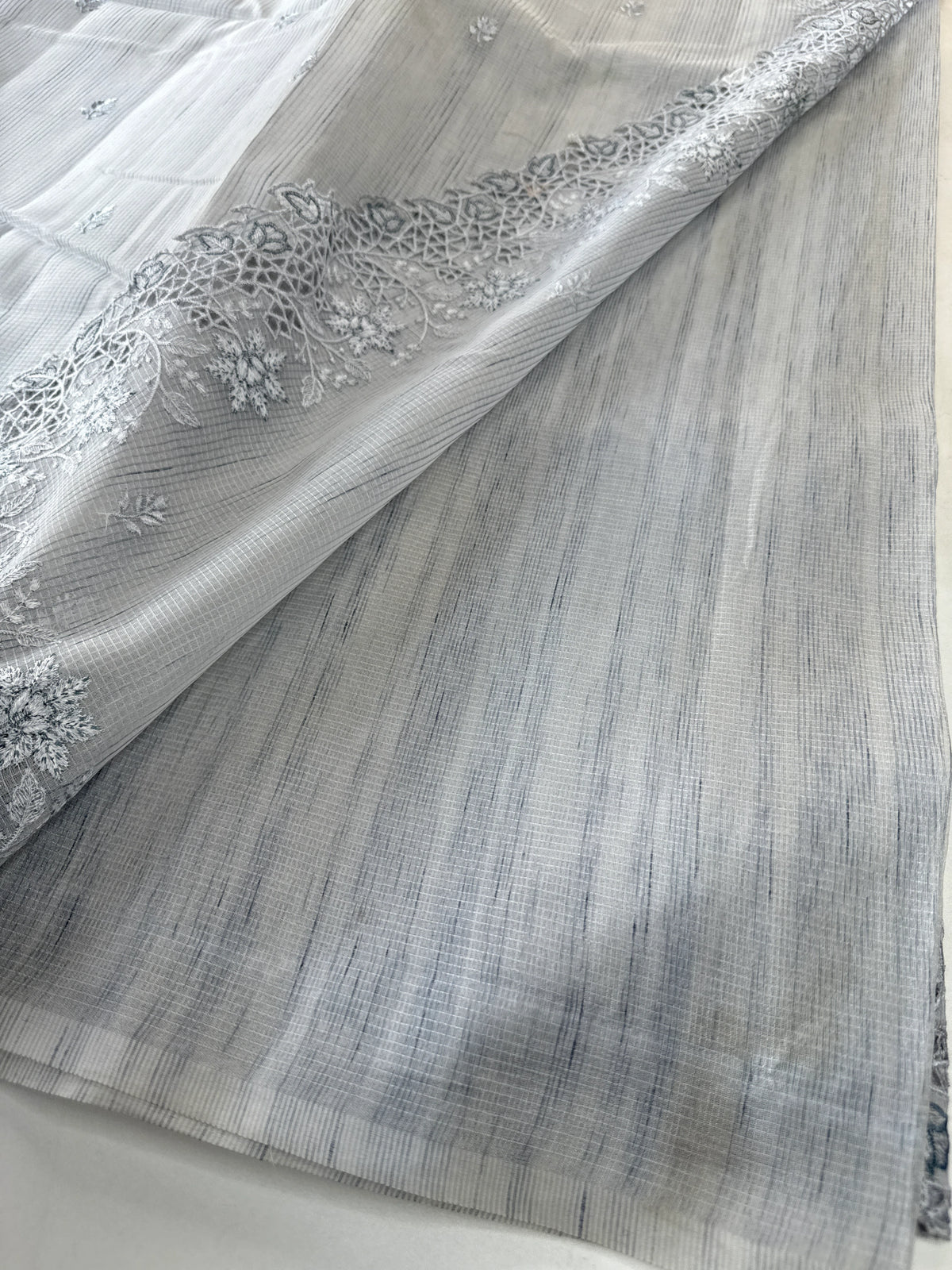 Net kotta Saree(leaf)/ 133EFS
