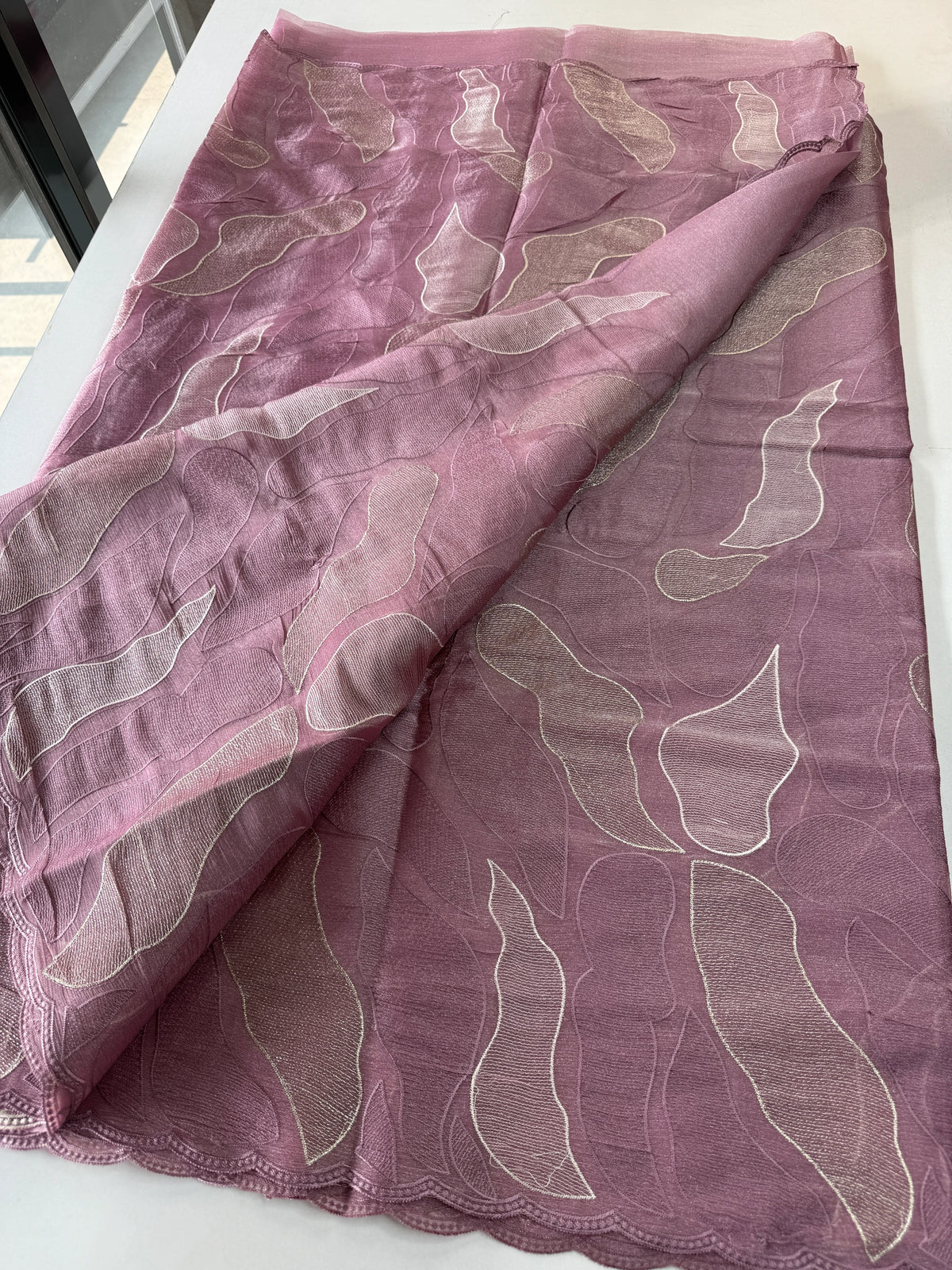 organza saree/ CW473