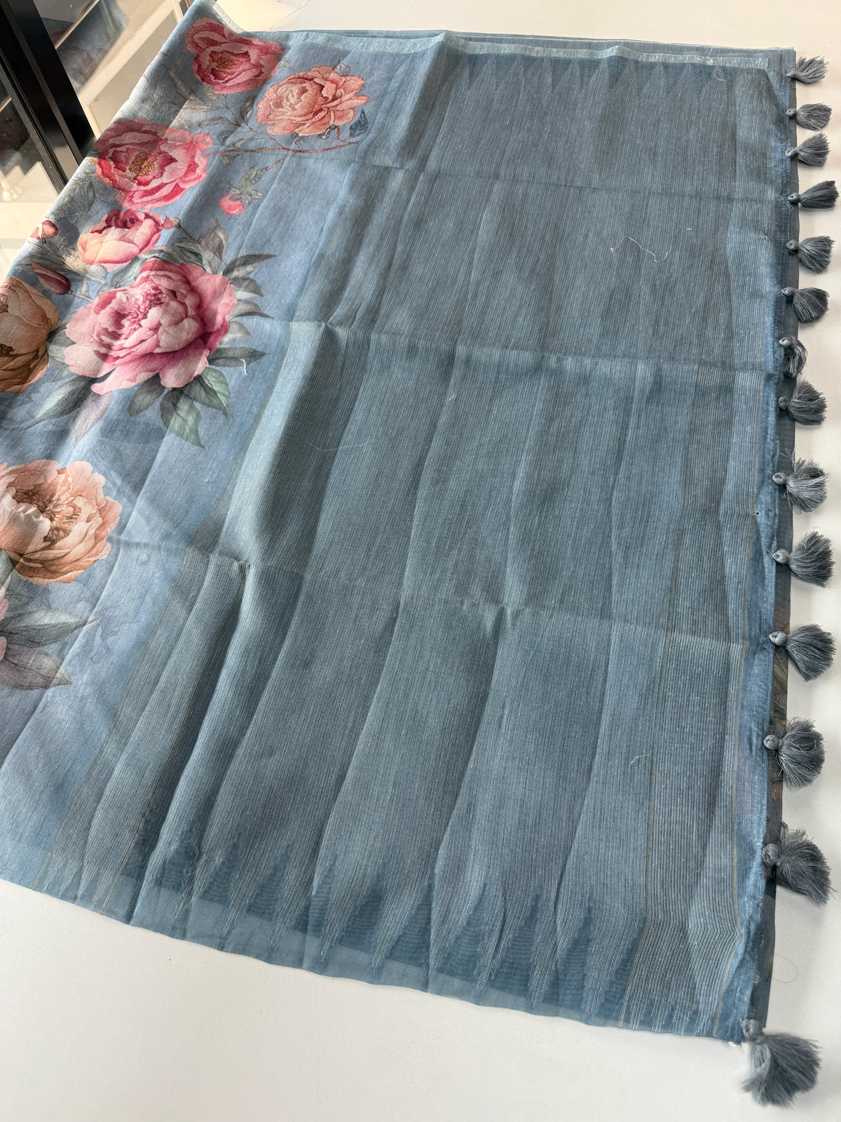 Semi matka saree/TFM66