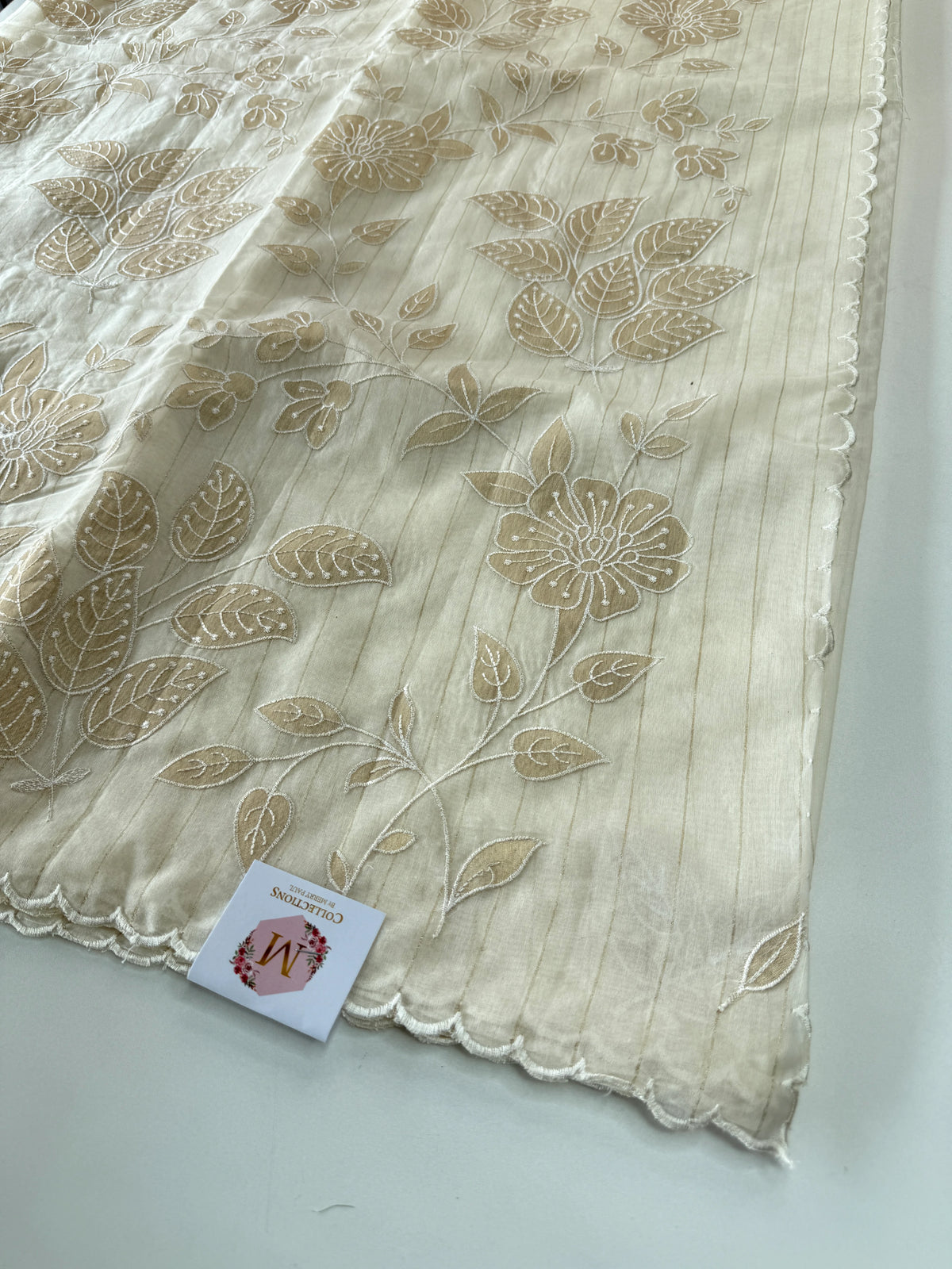 Chanderi cotton saree/ 114EFS
