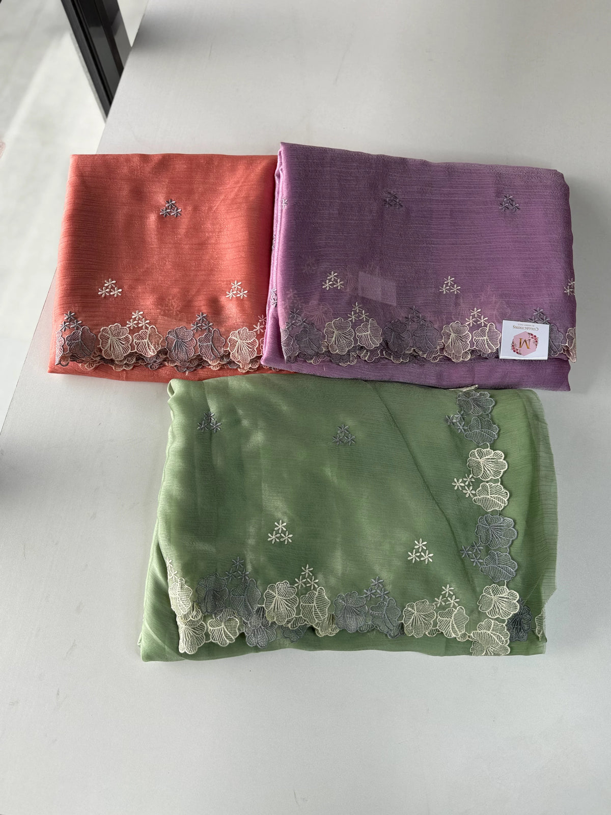 Chiffon saree / CW040