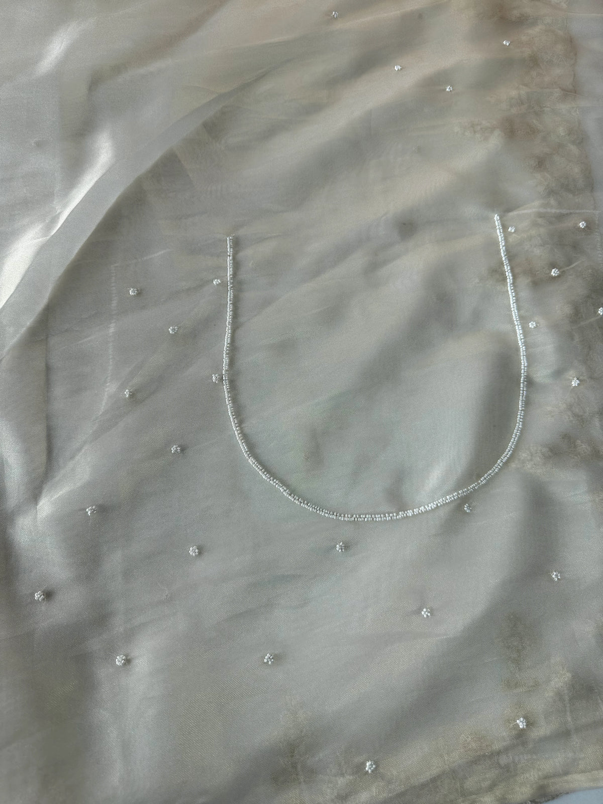 Tissue organza Saree/SA001