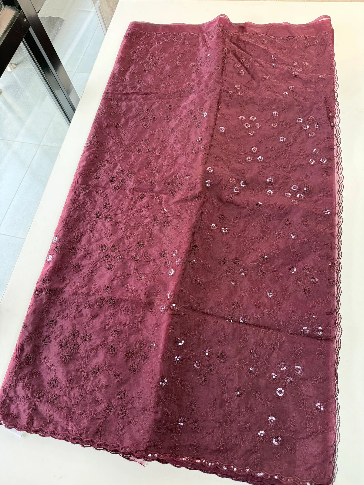 Soft Organza saree /CW239