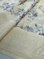 Semi Jute Saree/ 5191