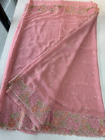 Georgette Saree/ CW325