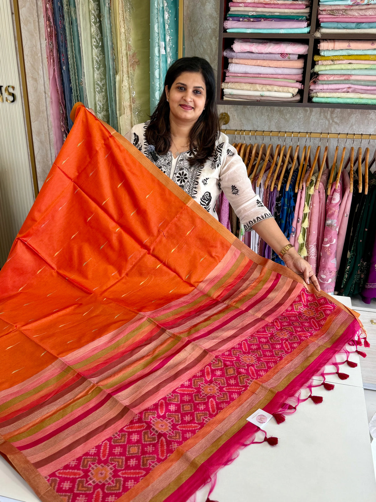Semi silk saree/ BK305 (A)