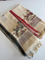 Linen Tissue Saree/ 1671