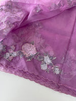 Soft organza saree/FK38