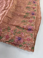 Satin Organza Saree/ WS97