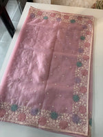 Soft oragnza saree/ CW1055