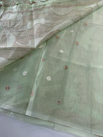 Organza saree/A893