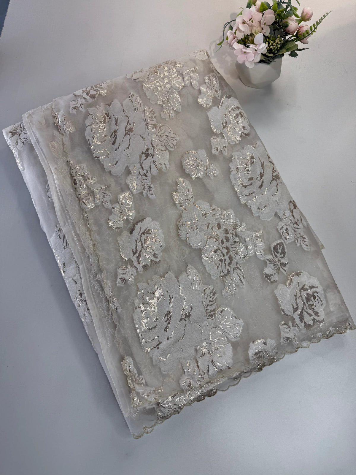 Turkish Organza Saree/GRO44