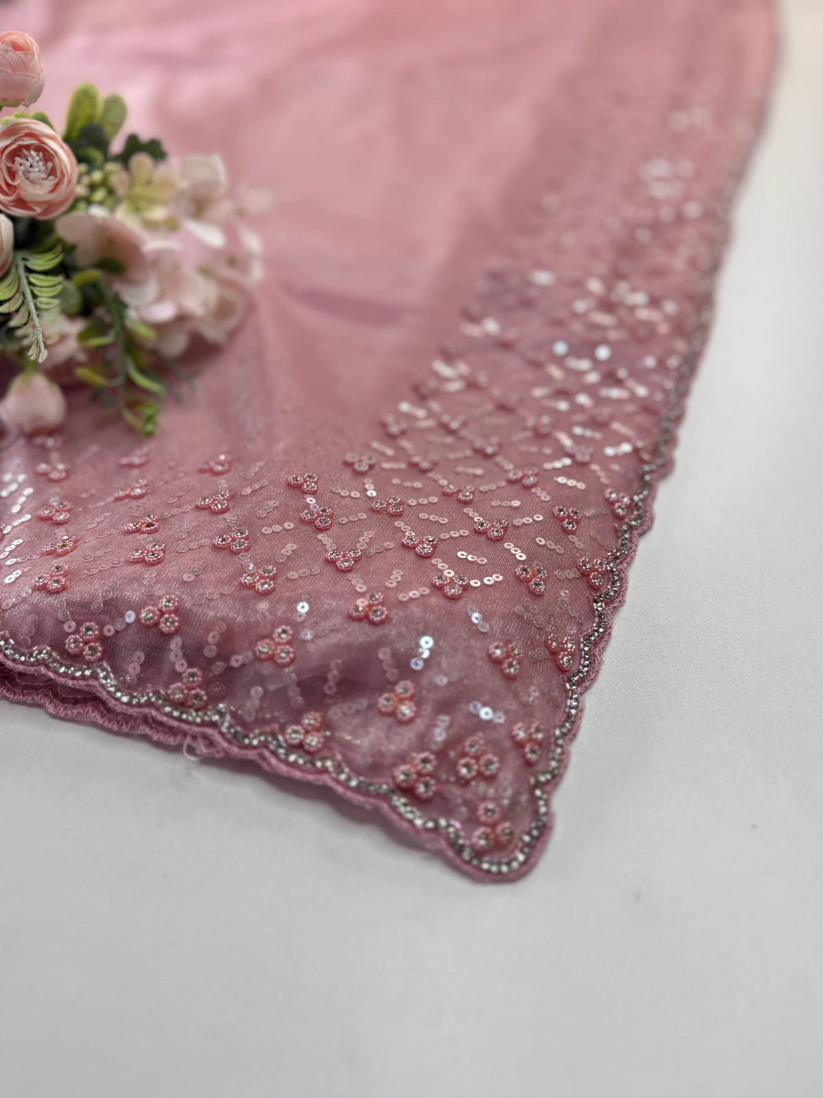 Net Organza Saree/ J3321