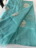 Glass Organza Saree/ LK35
