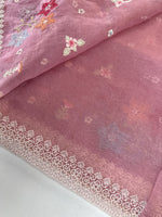 Crushed Tissue Saree/ CW323