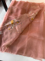 Glass Organza Saree/4435