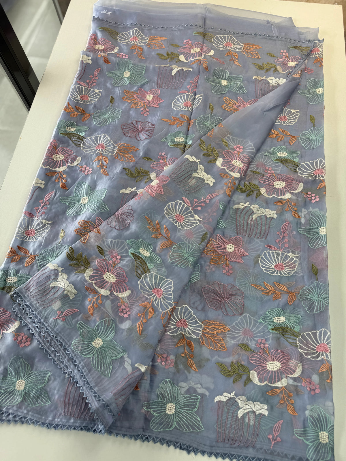 Shimmer Georgette Saree/RKF75