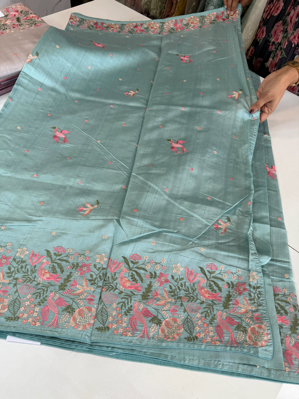 Semi silk saree/ MD166