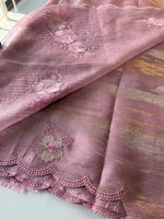 Organza foil blended Saree/ CW866