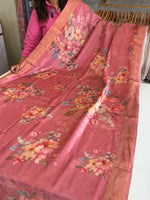 Flowy tissue saree / 229