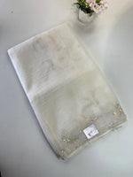 Crushed crape saree/HW324