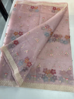 Crushed Tissue Saree/ CW323
