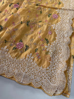 Crushed Crape Saree/ SC75