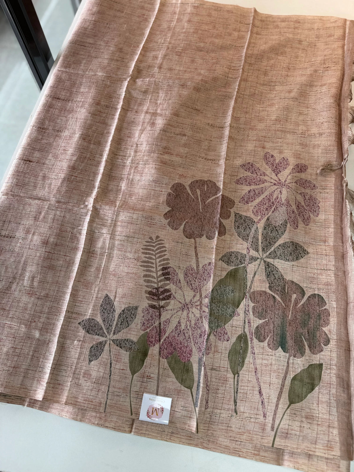 Semi silk saree / S1212