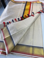 Onam cotton saree / MN7544