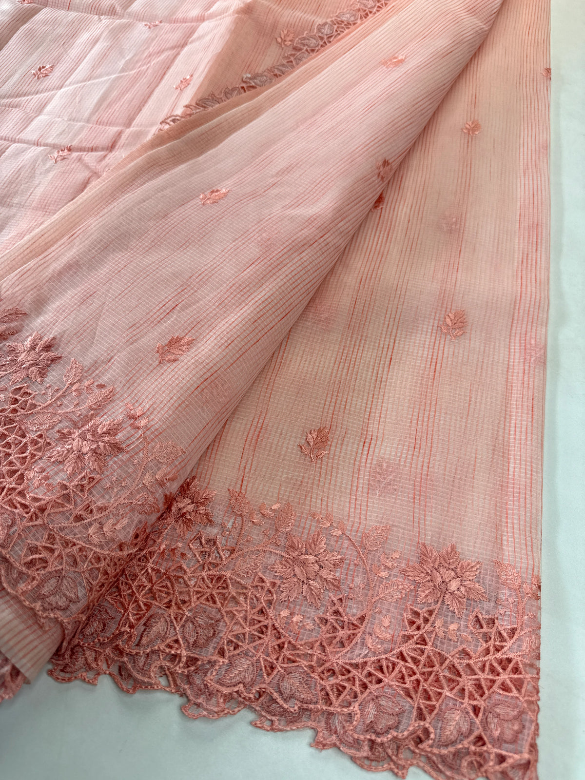 Net kotta Saree(leaf)/ 133EFS