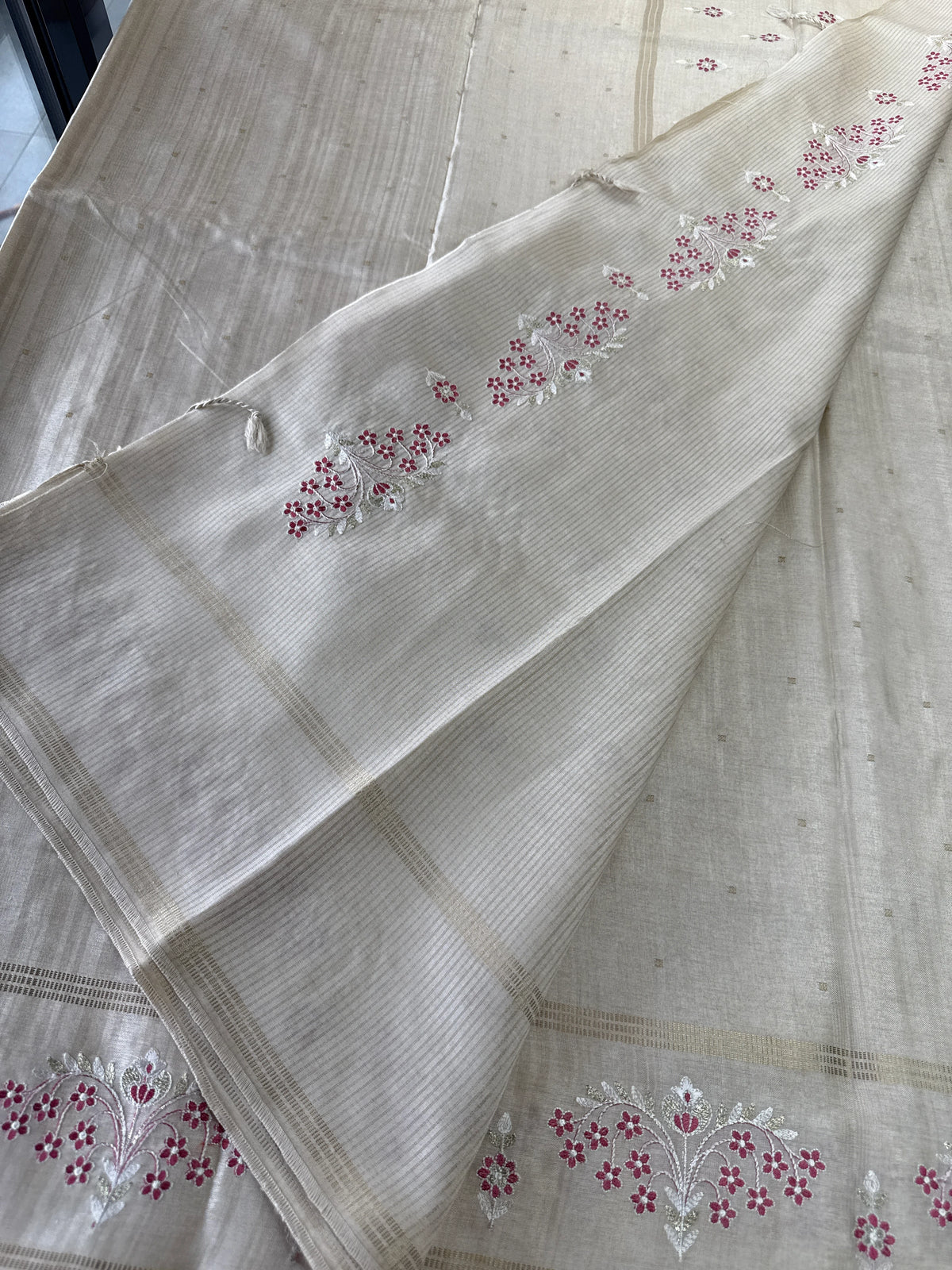 Soft semi Tussar saree/FG457