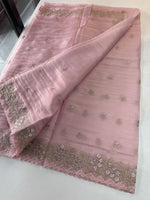 Organza blended saree/ BL924