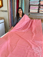 Semi silk finished saree/8065
