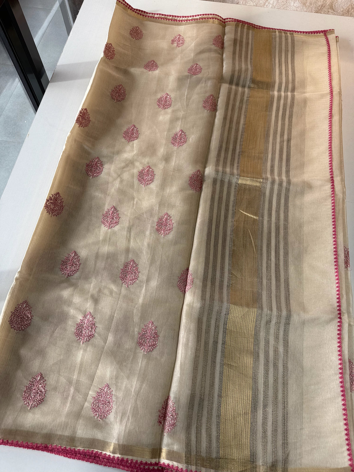 Chanderi Organza blend /163C