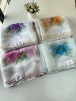 Glass organza Saree/5410
