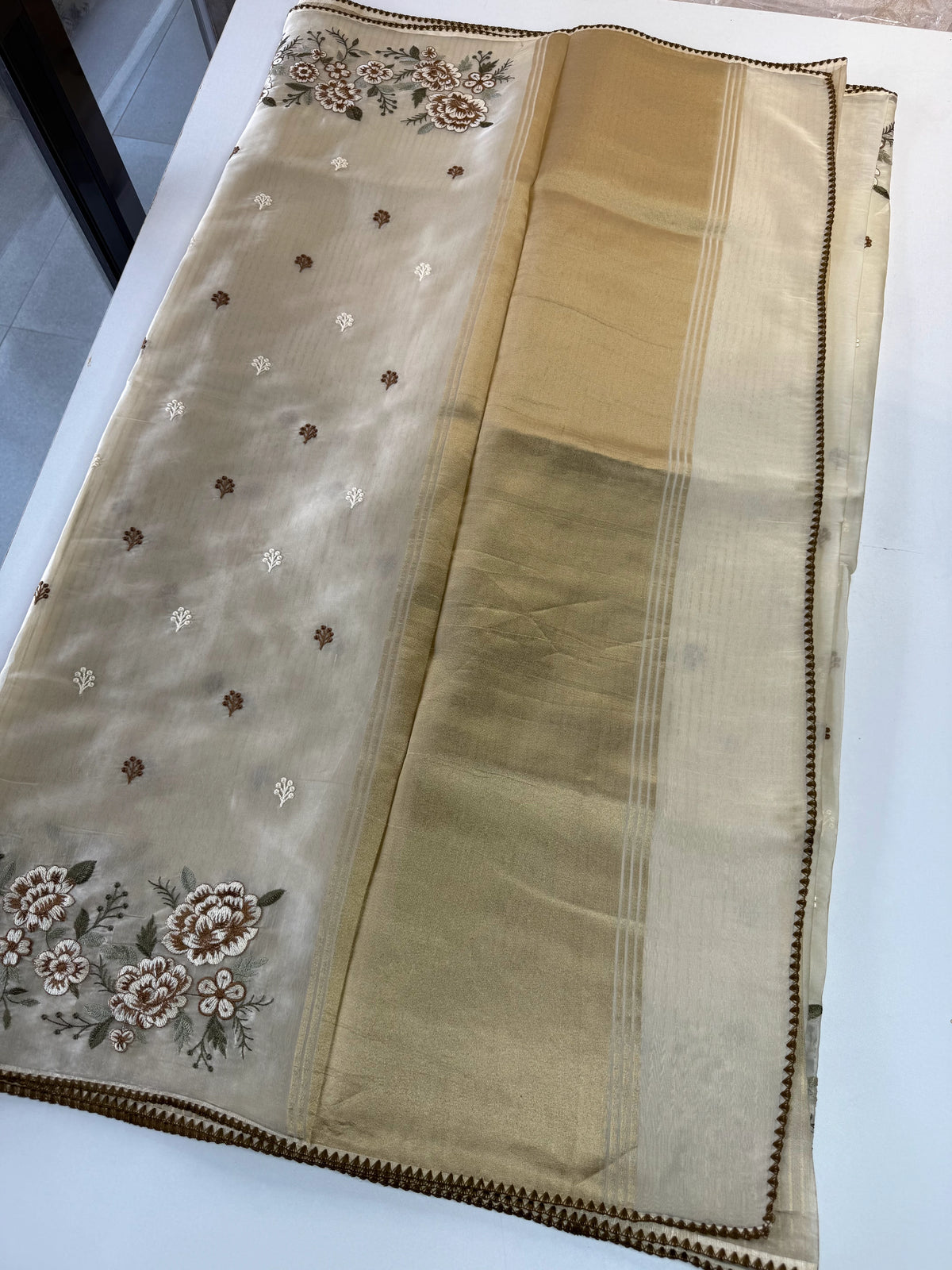 Blended Chanderi Silk Saree/ 260A