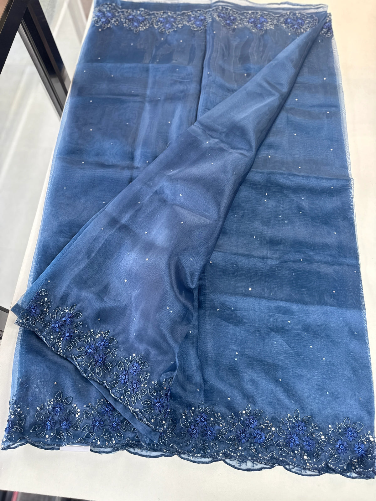 Glass Organza Saree/ HW23