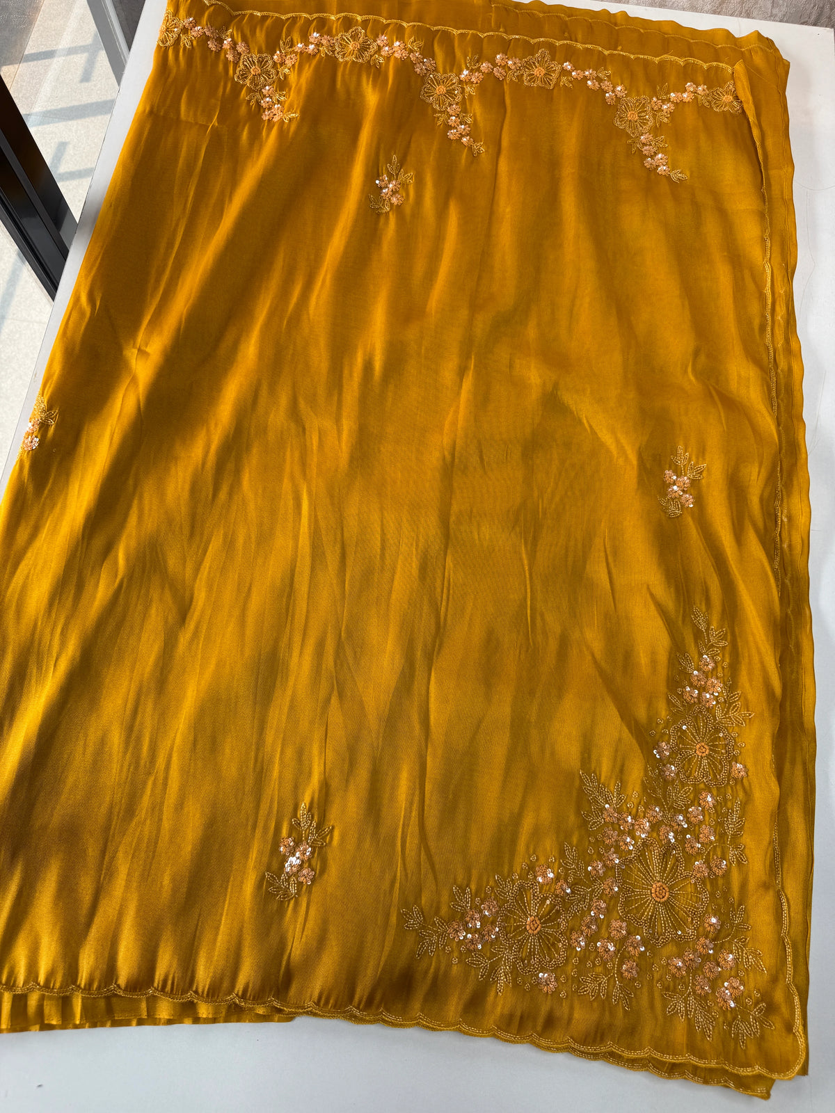Tissue organza Saree/ HW319