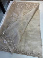 Glass organza Saree/AP810