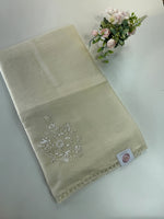 Fancy crushed Organza Saree/ HW490