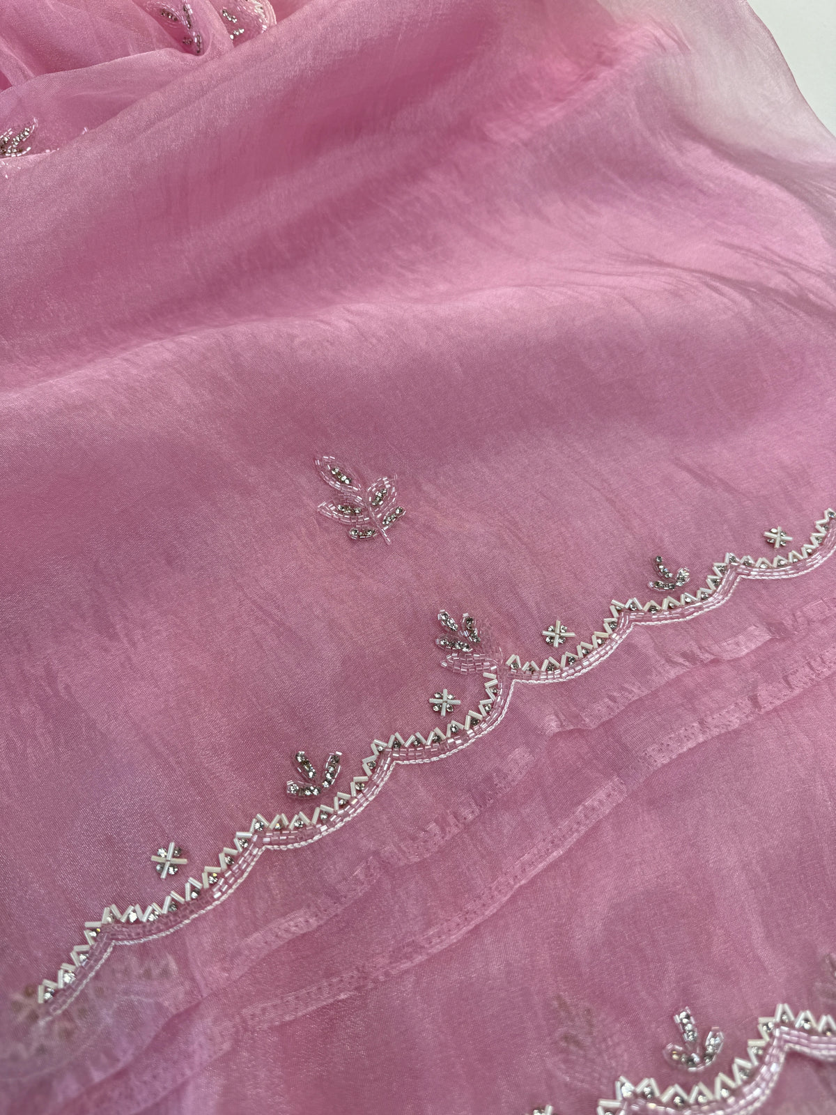 Korean Organza Saree/HW402