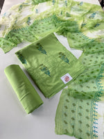 Unstitched cotton 3 piece set / NC133