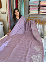 Semi silk finished saree/8065