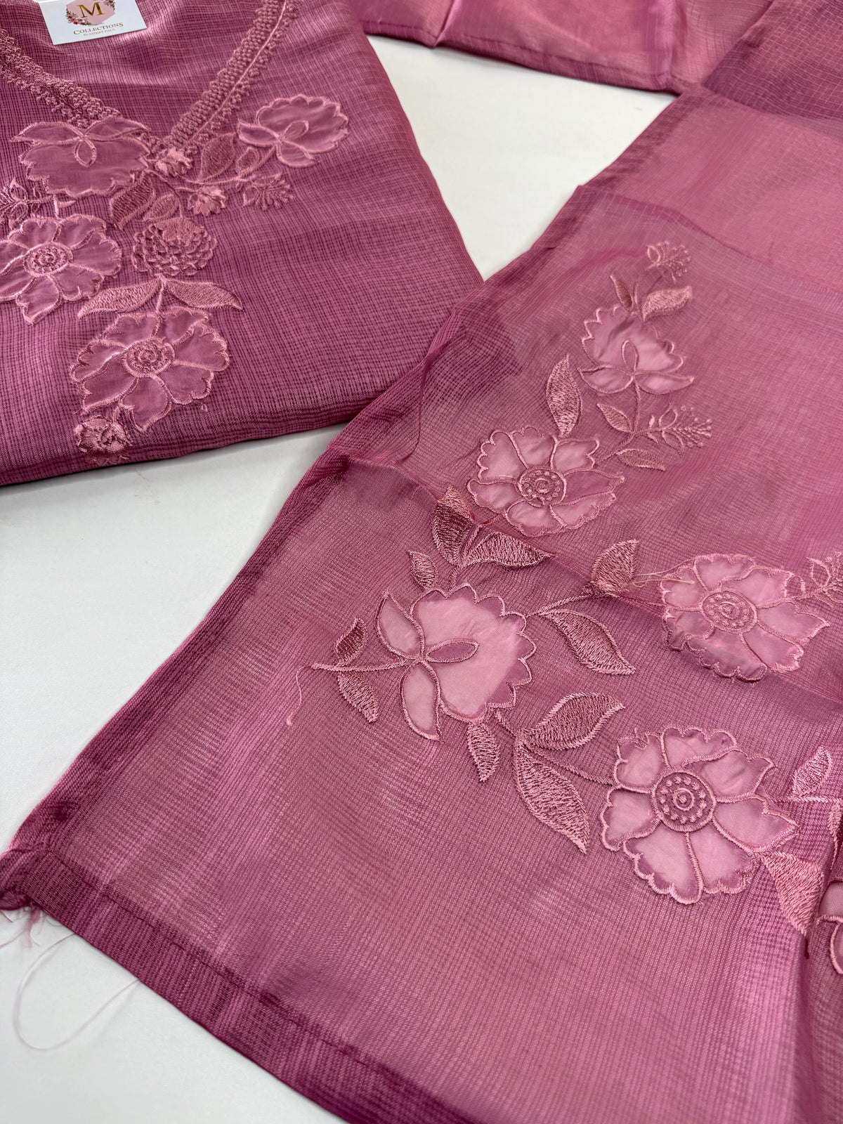Silky kotta unstitched salwar set / NC199