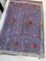 Crushed Tissue Saree/ CW323