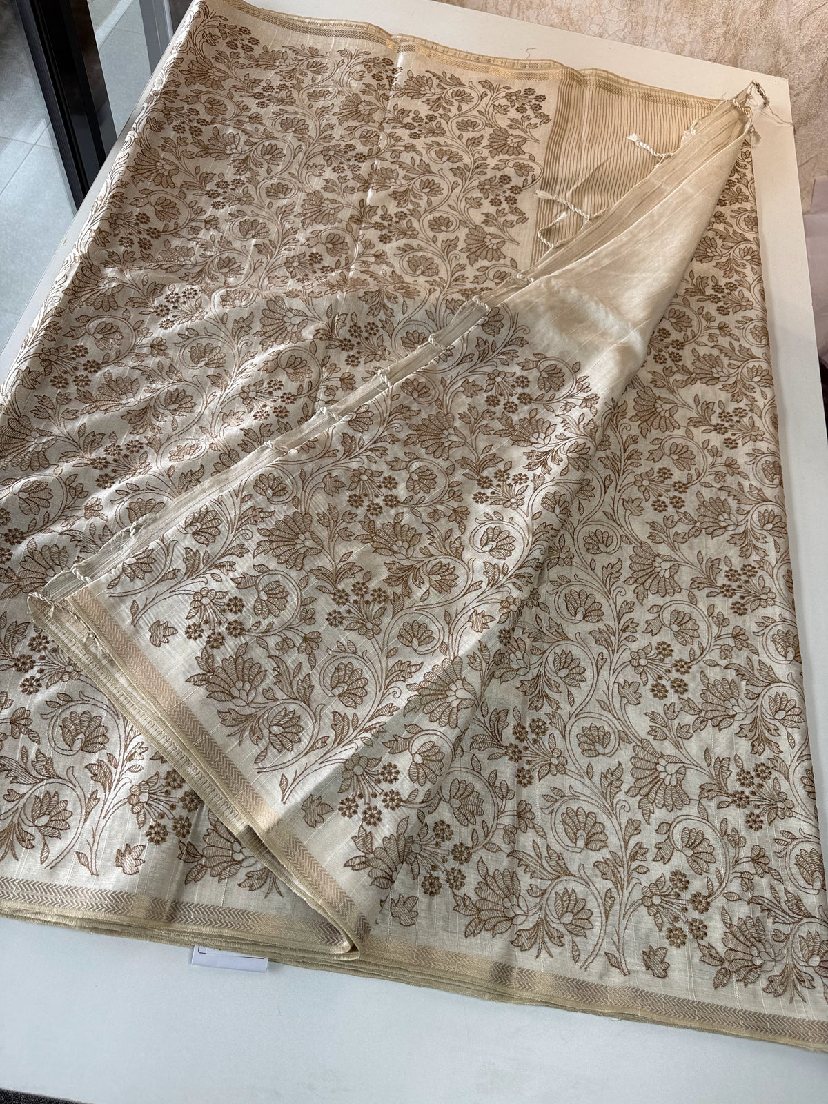 Soft Chanderi Silk Saree/ MN255