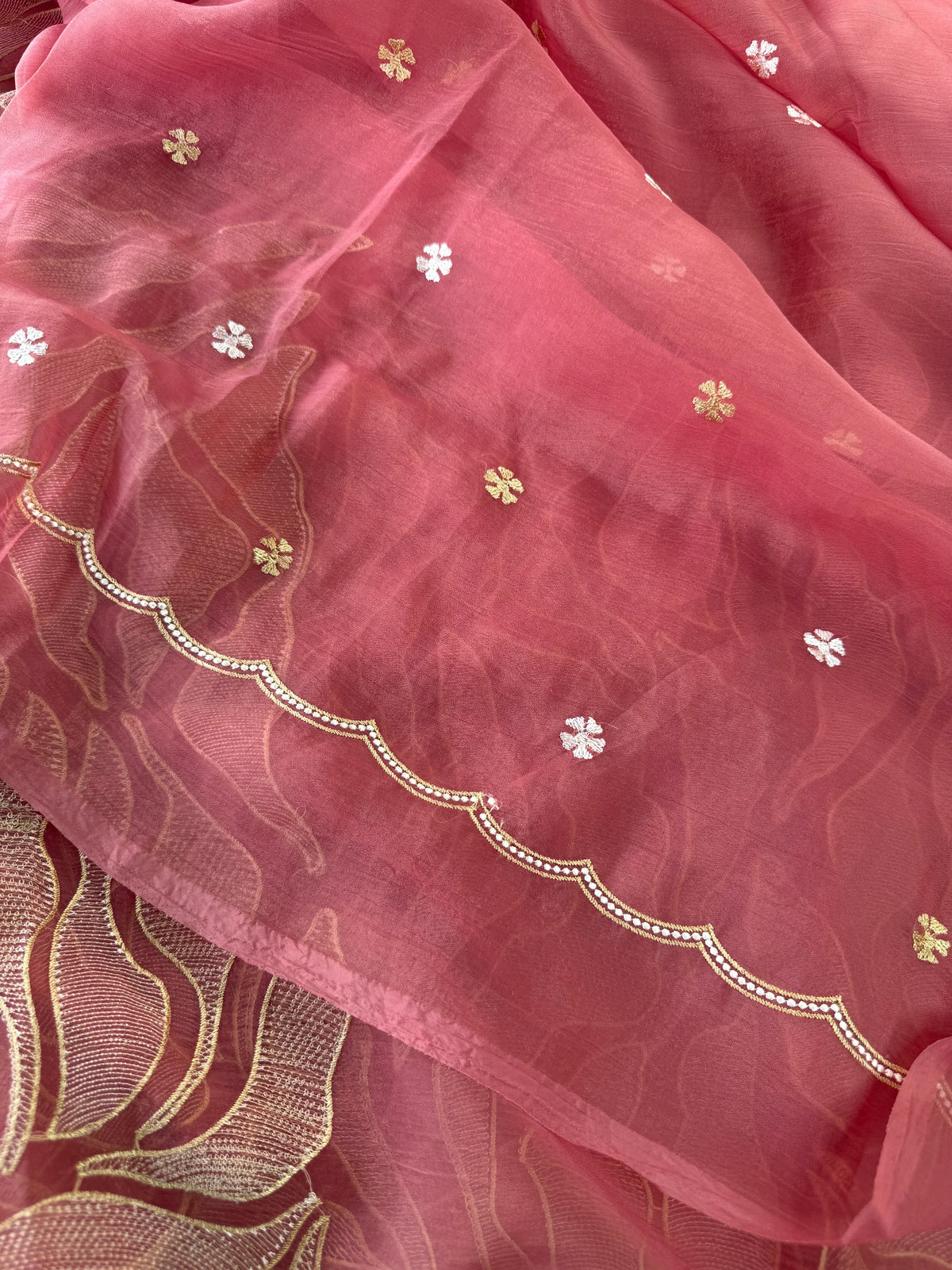 Georgette Saree/ANC49