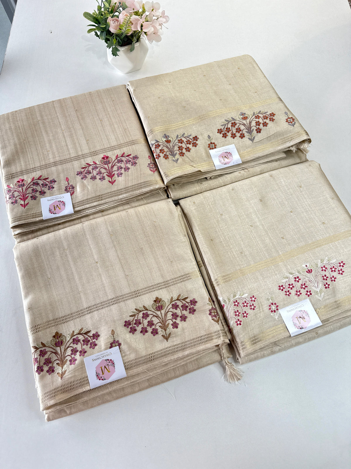 Soft semi Tussar saree/FG457