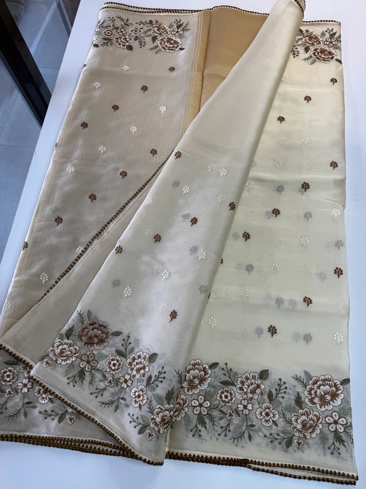 Blended Chanderi Silk Saree/ 260A